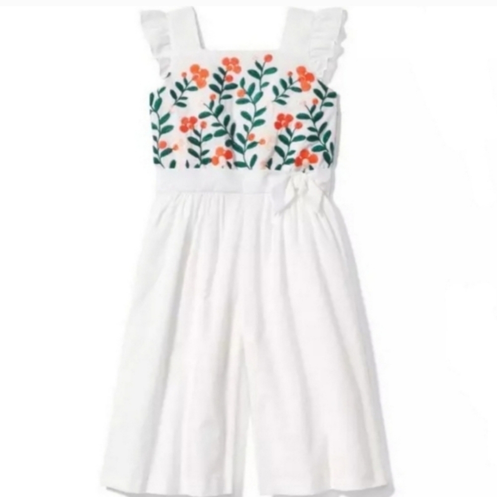 JANIE & JACK FLORAL Jumpsuit  Size 4